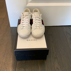 Gucci Women's Ace leather sneaker